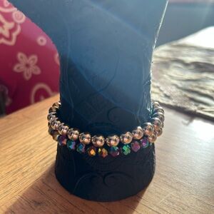 Elegant Multicolor Beaded Bracelets